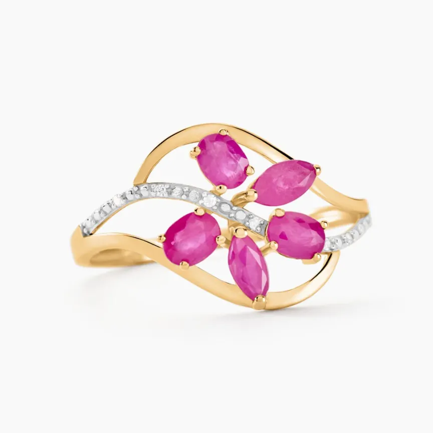 Bague Orchidee Diamant-Histoire d'Or Hot