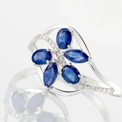 Histoire d'Or Bague Orchidee Diamant