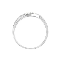 Bague Osanna Or Blanc Diamant-Histoire d'Or Discount