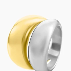 Bague Perfect Match Acier Bicolore-Histoire d'Or Clearance