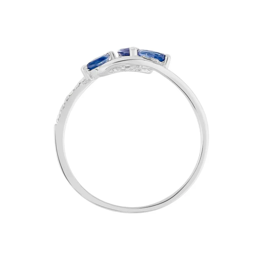 Histoire d'Or Bague Petale Et Diamant