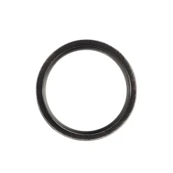 Bague Cosme Acier Noir-PHEBUS HIM Outlet