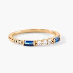 Bague Plaqué Or Jaune Calvin Oxyde De Zirconium-Histoire d'Or Online