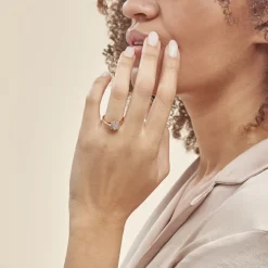 Bague Plaqué Or Mahats Oxyde De Zirconium-Histoire d'Or Discount