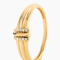 Bague Precious Line Or Jaune Diamant-Histoire d'Or Best