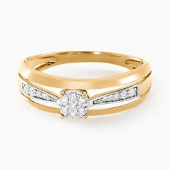 Bague Primrose Or Jaune Diamant-Histoire d'Or New