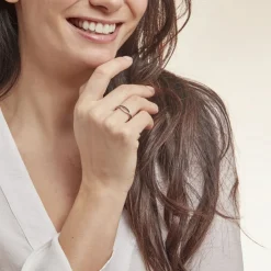 Bague Prudentia Argent Blanc Oxyde De Zirconium-Histoire d'Or Online