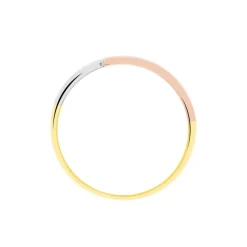 Bague Rama Or Tricolore Oxyde De Zirconium-Histoire d'Or Best