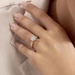 Bague Rasha Or Jaune Diamant-Histoire d'Or New