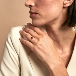 Bague Rhodolite Fever Or Jaune Rhodolite-Histoire d'Or Best