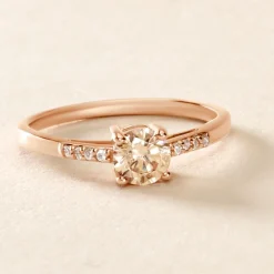 Bague Rio Argent Rose Oxyde De Zirconium-Histoire d'Or Sale