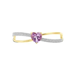 Bague Rory Or Jaune Amethyste-Histoire d'Or Online