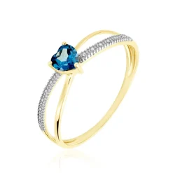 Histoire d'Or Bague Rory Or Jaune Topaze