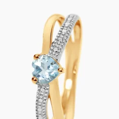 Histoire d'Or Bague Rory Or Jaune Topaze