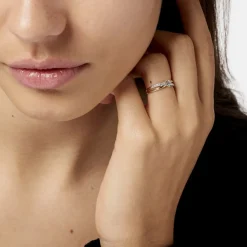 Histoire d'Or Bague Rory Or Jaune Topaze