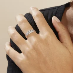 Bague Rosaleen Blanc Diamant Blanc Diamant-Histoire d'Or Discount