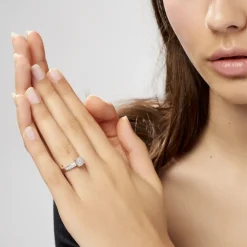 Bague Serena Or Blanc Diamant-Histoire d'Or Online