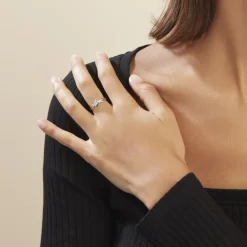 Bague Sharron Or Bicolore Diamant Blanc-Histoire d'Or