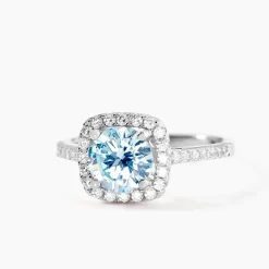 Bague Soa Argent Blanc Oxyde De Zirconium-Histoire d'Or Clearance