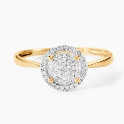 Histoire d'Or Bague Soleil D'hiver