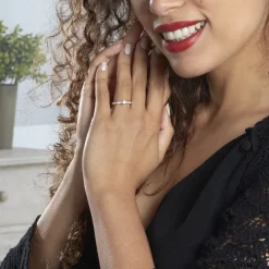 Bague Solitaire Anastasiane Or Blanc Diamant-Histoire d'Or Clearance