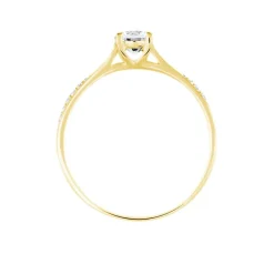 Histoire d'Or Bague Solitaire Anatoline De Zirconium