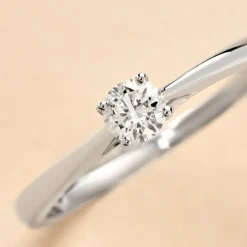 Bague Solitaire Aphrodite Or Blanc Diamant-Histoire d'Or Clearance