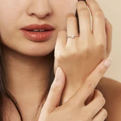 Bague Solitaire Aphrodite Or Blanc Diamant-Histoire d'Or Clearance