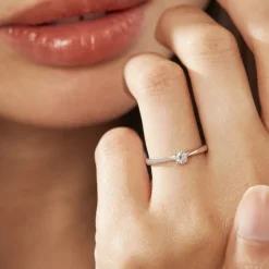 Bague Solitaire Aphrodite Or Blanc Diamant-Histoire d'Or Clearance