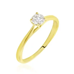 Bague Solitaire Aphrodite Or Jaune Diamant-Histoire d'Or Outlet