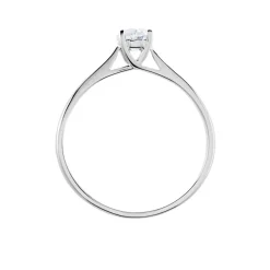 Bague Solitaire Aphrodite Or Blanc Diamant-Histoire d'Or Sale