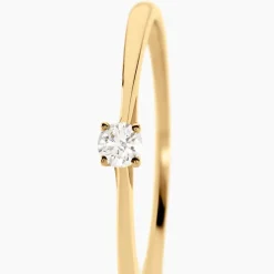 Bague Solitaire Aphrodite Or Jaune Diamant-Histoire d'Or Clearance