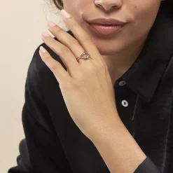 Histoire d'Or Bague Solitaire Armaelle Or Jaune Amethyste