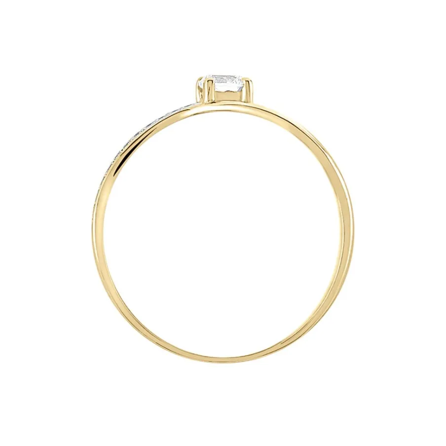 Histoire d'Or Bague Solitaire Armelle De Zirconium