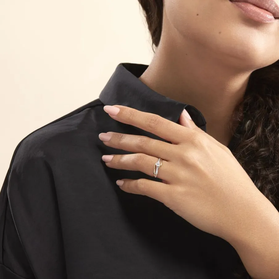 Histoire d'Or Bague Solitaire Armelle De Zirconium