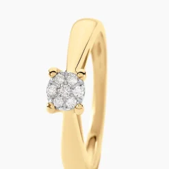 Histoire d'Or Bague Solitaire Artemis