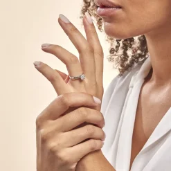 Bague Solitaire Artemis Or Blanc Diamant-Histoire d'Or Hot