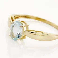 Histoire d'Or Bague Solitaire Arzula Or Jaune Topaze