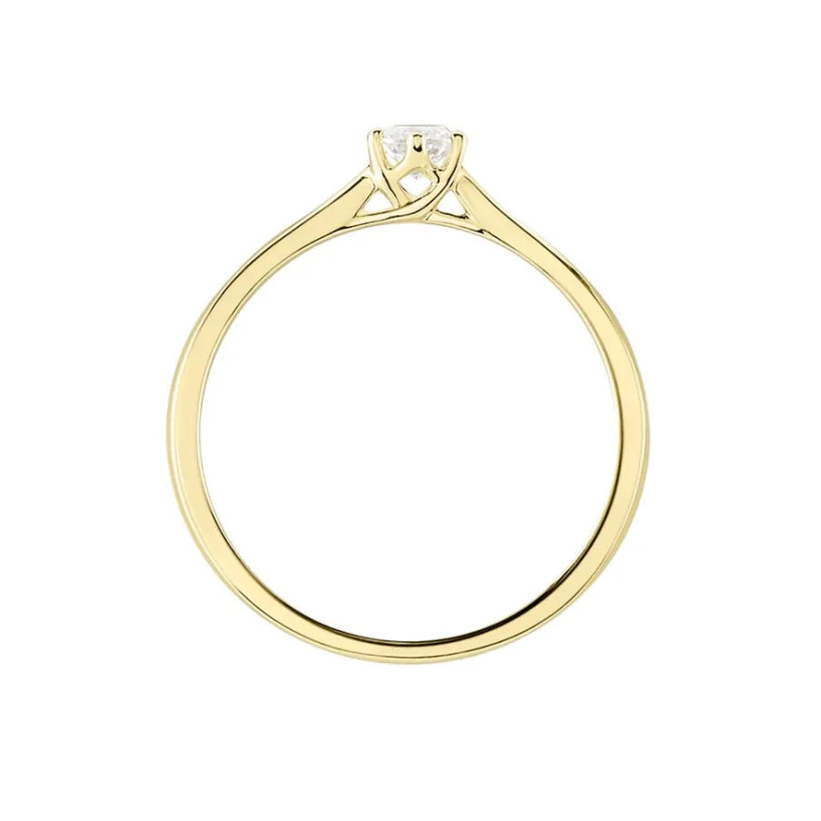 Histoire d'Or Bague Solitaire Athena