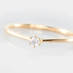 Histoire d'Or Bague Solitaire Athena