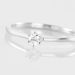 Histoire d'Or Bague Solitaire Athena