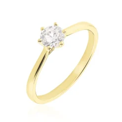 Bague Solitaire Athena-Histoire d'Or New