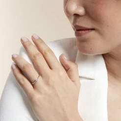 Histoire d'Or Bague Solitaire Athena