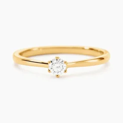 Histoire d'Or Bague Solitaire Athena
