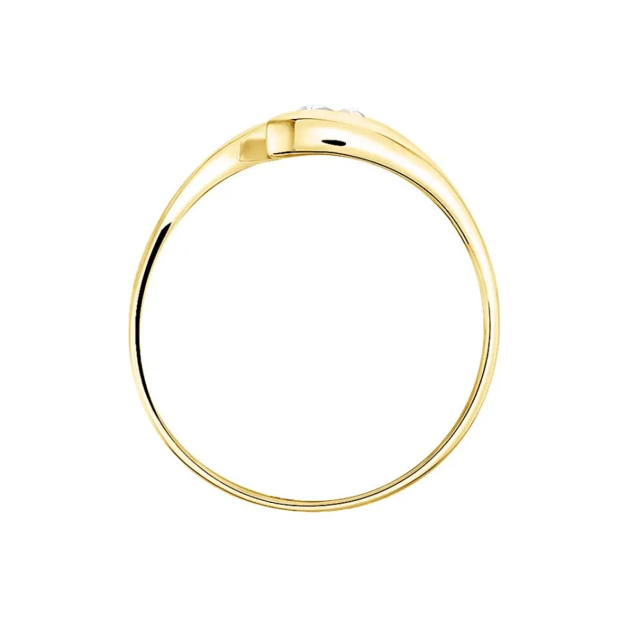 Histoire d'Or Bague Solitaire Camilia De Zirconium