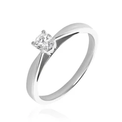 Bague Solitaire Celina Or Blanc Diamant-Histoire d'Or Online