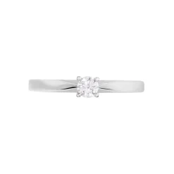 Bague Solitaire Celina Or Blanc Diamant-Histoire d'Or Online