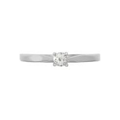 Bague Solitaire Celina Or Blanc Diamant-Histoire d'Or