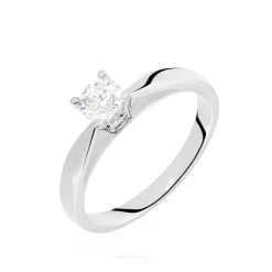 Bague Solitaire Celina Or Blanc Diamant-Histoire d'Or Clearance