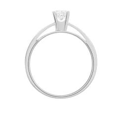 Bague Solitaire Celina Or Blanc Diamant-Histoire d'Or Clearance